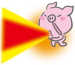 Pig-chan no Character sticker #7936353