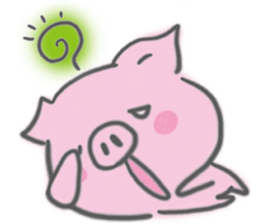 Pig-chan no Character sticker #7936356
