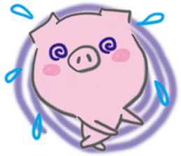 Pig-chan no Character sticker #7936357