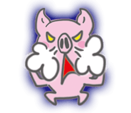 Pig-chan no Character sticker #7936359