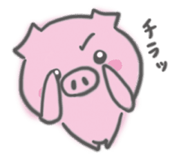 Pig-chan no Character sticker #7936362