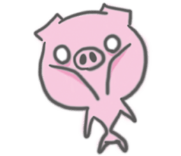 Pig-chan no Character sticker #7936365