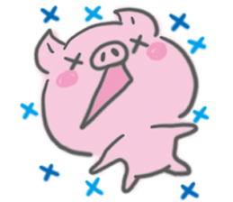 Pig-chan no Character sticker #7936366