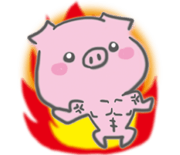 Pig-chan no Character sticker #7936368