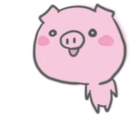 Pig-chan no Character sticker #7936371