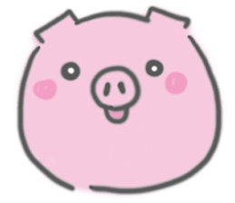Pig-chan no Character sticker #7936372