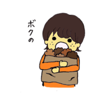 Biscuit boy sticker #7936311