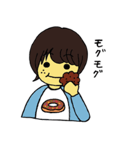 Biscuit boy sticker #7936318