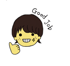 Biscuit boy sticker #7936333