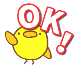 Reply of chick sticker #7936519