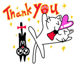 Heart Nose Cat2 sticker #7936913