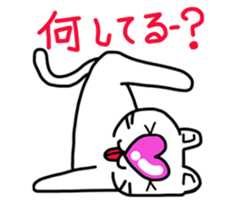 Heart Nose Cat2 sticker #7936923