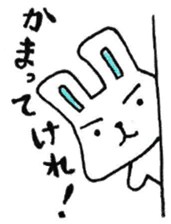 Yamagata accent rabbit sticker #7937207