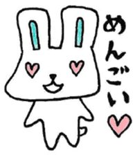 Yamagata accent rabbit sticker #7937216