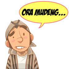 Mas Joko Wong Jowo sticker #7937327