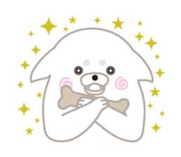 Shiro maro the dog sticker #7937348