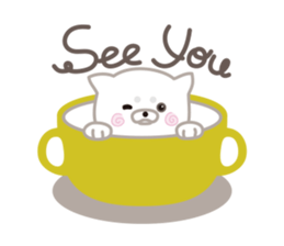 Shiro maro the dog sticker #7937356