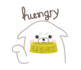 Shiro maro the dog sticker #7937362