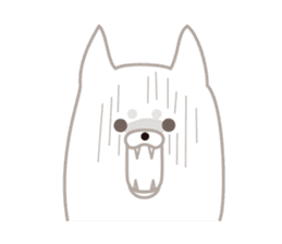 Shiro maro the dog sticker #7937371