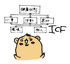 PT.OT.ST Rehabilitation Sticker by Bear sticker #7938089