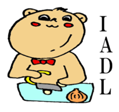 PT.OT.ST Rehabilitation Sticker by Bear sticker #7938095