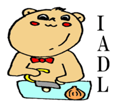 PT.OT.ST Rehabilitation Sticker by Bear sticker #7938095