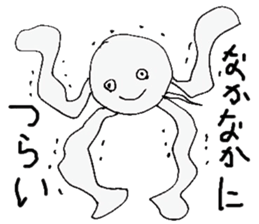 This sticker falling into anxiety sticker #7938042