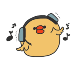 marui hiyoko sticker #7938455