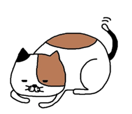 Mikeneko no mikeosan sticker #7938540