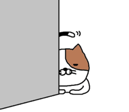 Mikeneko no mikeosan sticker #7938545