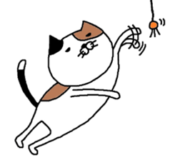 Mikeneko no mikeosan sticker #7938547