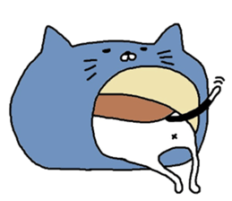 Mikeneko no mikeosan sticker #7938552