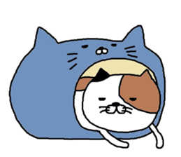 Mikeneko no mikeosan sticker #7938553