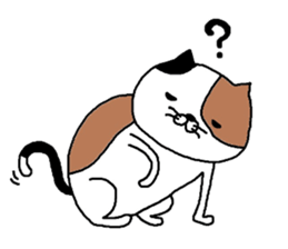 Mikeneko no mikeosan sticker #7938560