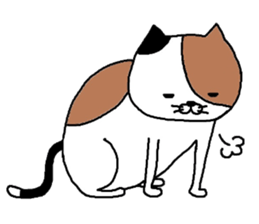 Mikeneko no mikeosan sticker #7938565