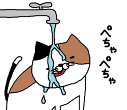 Mikeneko no mikeosan sticker #7938574