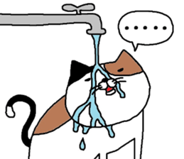 Mikeneko no mikeosan sticker #7938575