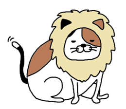 Mikeneko no mikeosan sticker #7938576