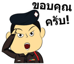 Thailand Police Story sticker #7939119