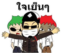 Thailand Police Story sticker #7939137