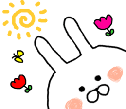 Chibi rabbit loose honorific sticker #7939580