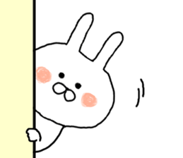 Chibi rabbit loose honorific sticker #7939594