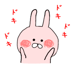 Chibi rabbit loose honorific sticker #7939600