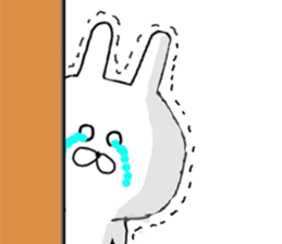 Chibi rabbit loose honorific sticker #7939608