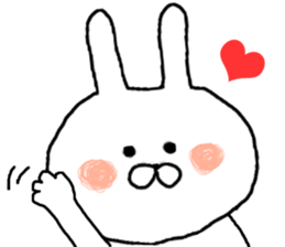 Chibi rabbit loose honorific sticker #7939618