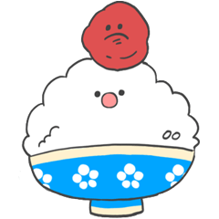 rice boy and plum kun