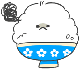 rice boy and plum kun sticker #7939959
