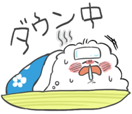 rice boy and plum kun sticker #7939964