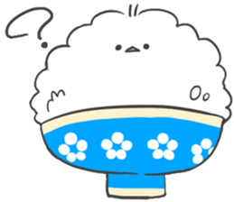 rice boy and plum kun sticker #7939966