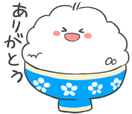 rice boy and plum kun sticker #7939978